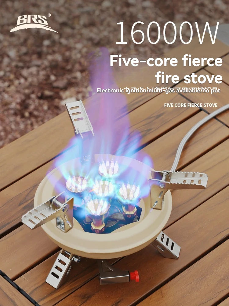 BRS Outdoor BRS-201A Five Core Fierce Stove Fierce Stove Five Star Stove Camping Barbecue Tool