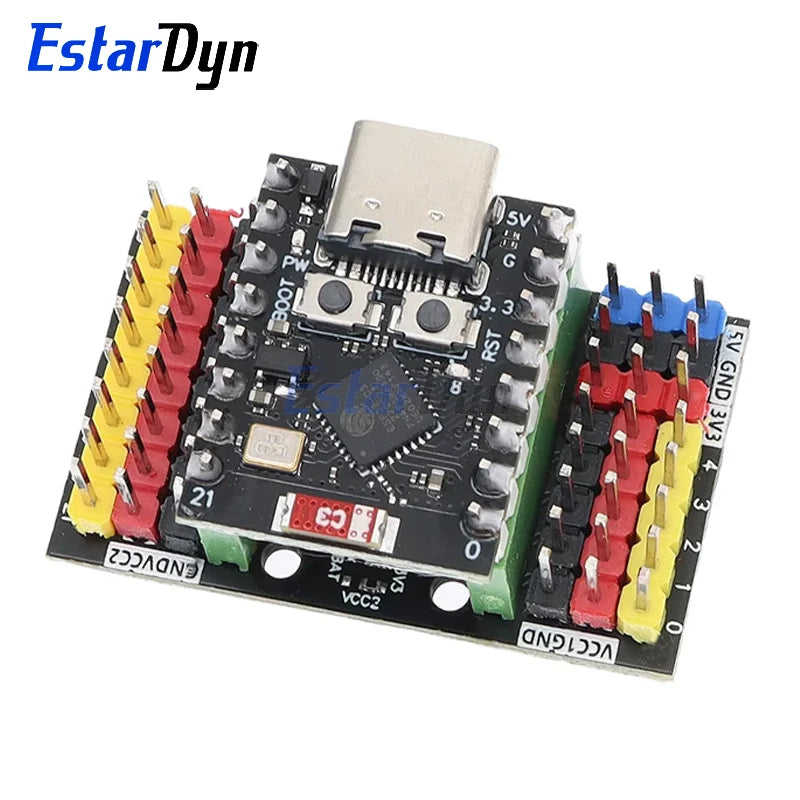 Carte de développement Estardyn ESP32-C3 MINI Carte de développement ESP32 SuperMini = Carte d'extension WiFi Bluetooth de carte de développement