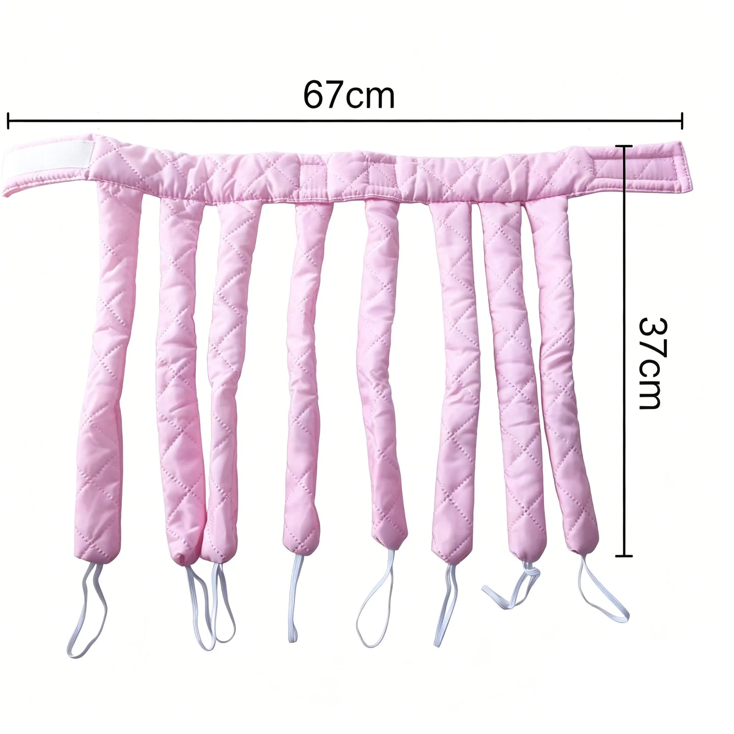 Heatless Curling Rod Headband for Lazy Hair - Silk Ribbon Soft Wave Formers for Sleeping No Heat Curls