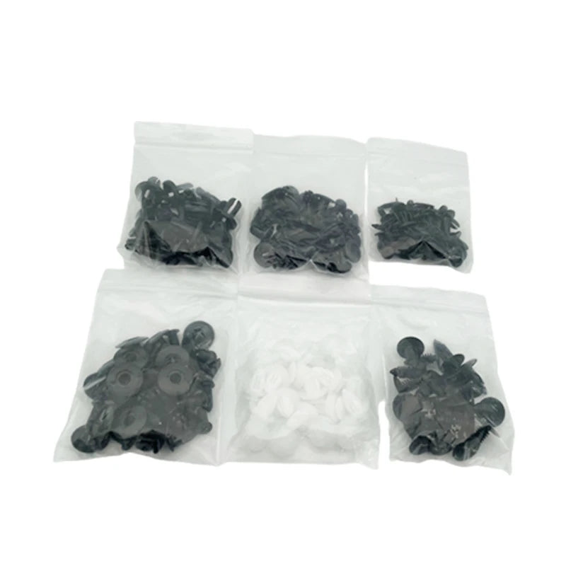 Auto Fastener Clip Mixed Car Body Push Retainer Pin Rivet Bumper Door Trim Panel Fastener Kit Car Clip 100/50 Box /Bag packaging