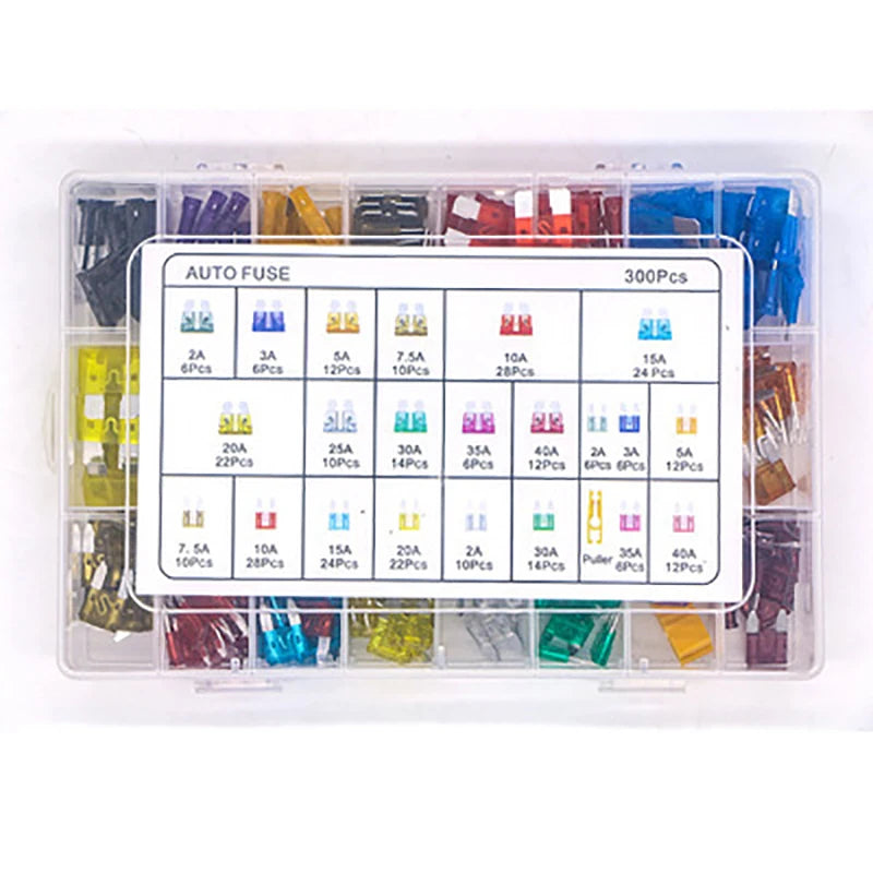 Car Fuse Blade Fuse Kit Fuses Automatic Truck Blade The Fuse Insurance Insert Insurance of Xenon Piece Lights Auto Accessories