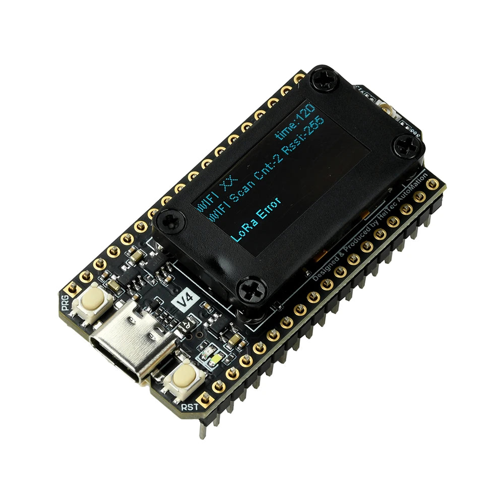 Heltec WiFi LoRa 32 V4 ESP32 SX1262 GPS 0.96 inch OLED Solar Powered Dev-Board WiFi BLE Low Power Type C For Arduino IoT - Shoppiline