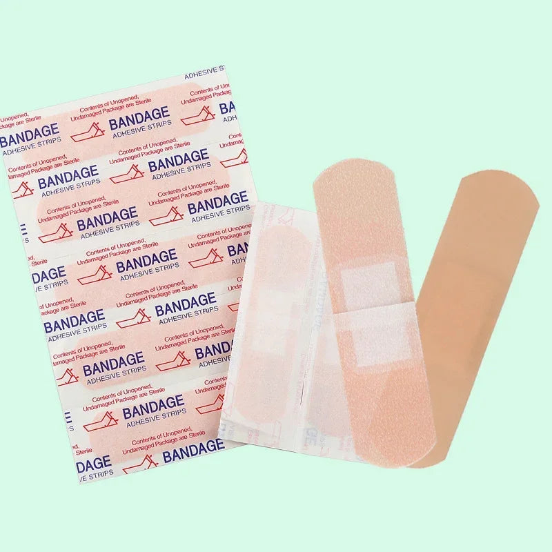 Band-Aids Waterproof Breathable Cushion Adhesive Plaster Wound Hemostasis Sticker Band First Aid Bandage