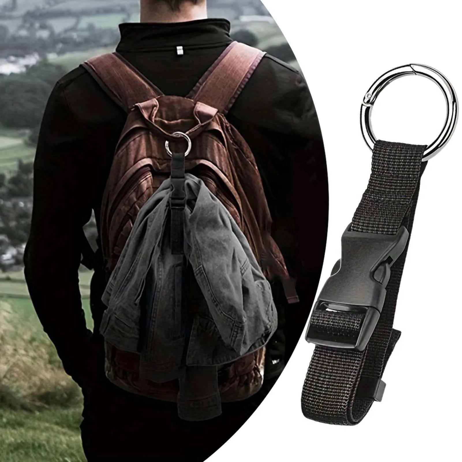 1/2/3/5 pcs Anti-theft Luggage Strap Holder with Wear-Resistant Material Release Buckle Suitable for Outdoor Hiking Cycling