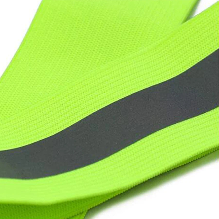 Adjustable Lightweight Reflective Vest for Outdoor Night Walking Biking Safety Gear Waterproof Running Safety Vests with Straps