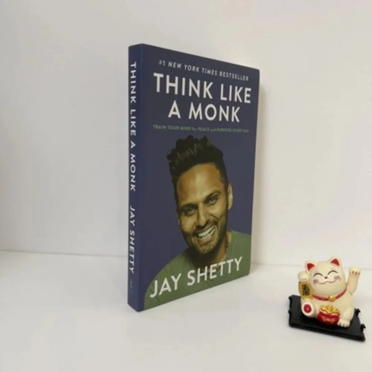 Think Like A Monk By Jay Shetty | Mindfulness & Meditation Guide Personal Growth Overcome Anxiety Inner Peace Book Keep Relaxed