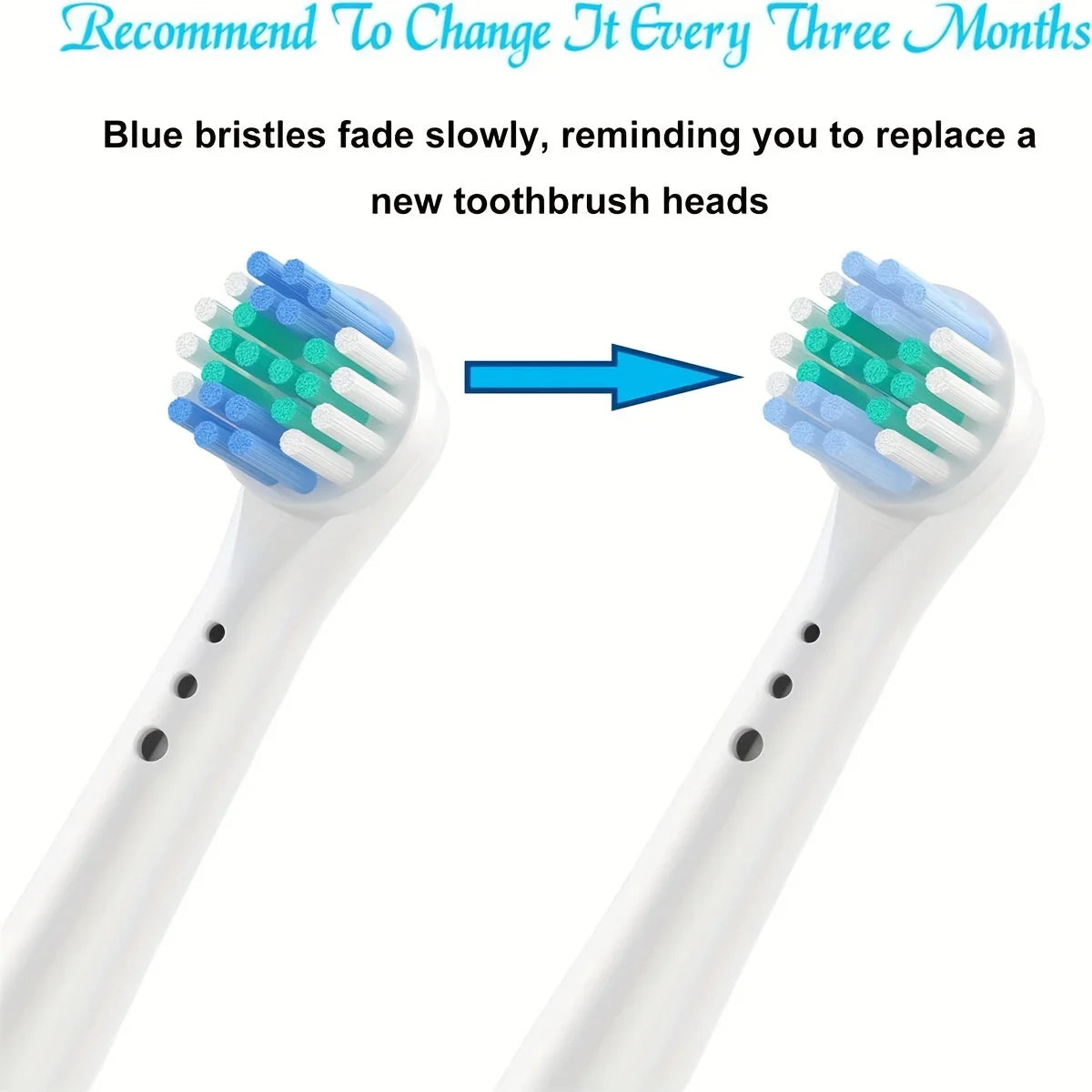4/12/16Pcs Replacement Toothbrush Heads Compatible with Oral-B Braun Professional Electric Toothbrush Heads Brush Heads
