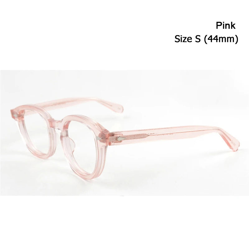 Johnny Depp Lemtosh Eyeglasses Frame Men Optical Glasses Women Computer Goggles Clear Lens Luxury Brand Vintage Acetate Frame