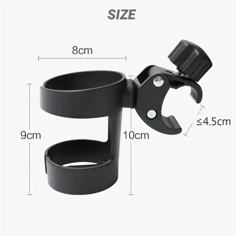 Baby Stroller Cup Holder Children Bicycle Bottle Rack Infant Feeding Bottle Beverage Cup Universal Holder Stroller Accessories