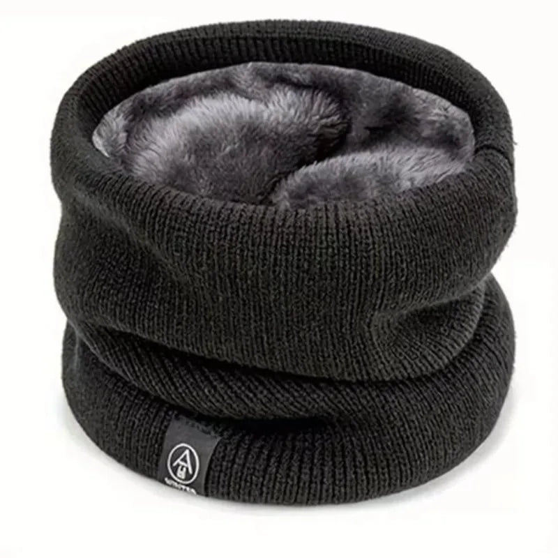 Knitted Neck Warmer Sports Scarf Fashion Soft Women Men Face Cover Winter Skating Running Hiking Scarves Thick Cold-proof Collar