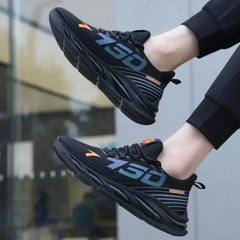 Autumn Lightweight Anti-odor Men's Shoes Breathable Mesh Sneakers Comfortable Fashionable Versatile Shoes Men's Casual Shoes - Shoppiline
