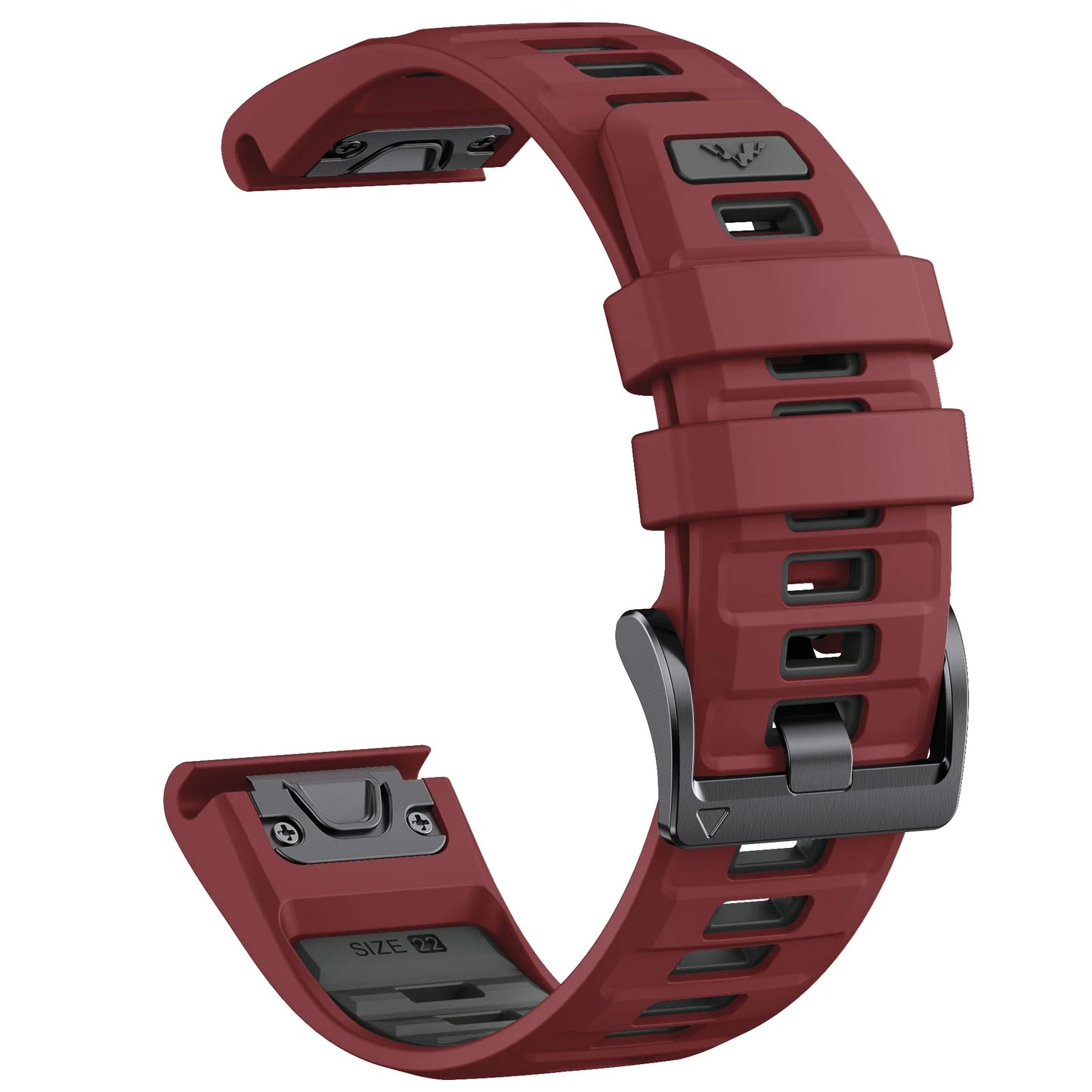 1:1 Fenix8 Armband für Garmin Fenix 8 47mm 51mm E 7 7X 6 6X 5 5X/Epix Pro/Enduro 3 QuickFit 22mm 26mm Silikonarmband