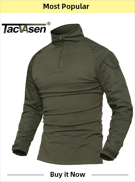 TACVASEN Men's Short Sleeve T-Shirts With Zipper Pockets Mens Summer Solid T Shirts Safari Tee Shirts Hiking Work Clothing - Shoppiline