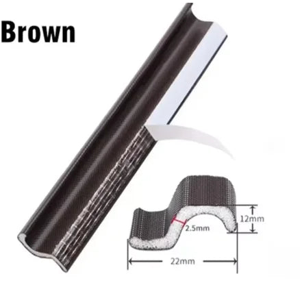 6-40M Casement Window Seal Tape Soundproof Acustic Foam Tape for Weather Stripping Door Seal Gap Filler Noise Reductian Artifact