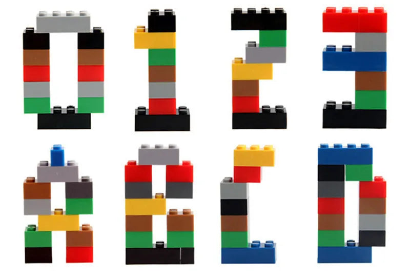Random DIY Creative Building Blocks Bulk Set Urban Classic Building Blocks Assembled Birthday Gift Children's Educational Toys