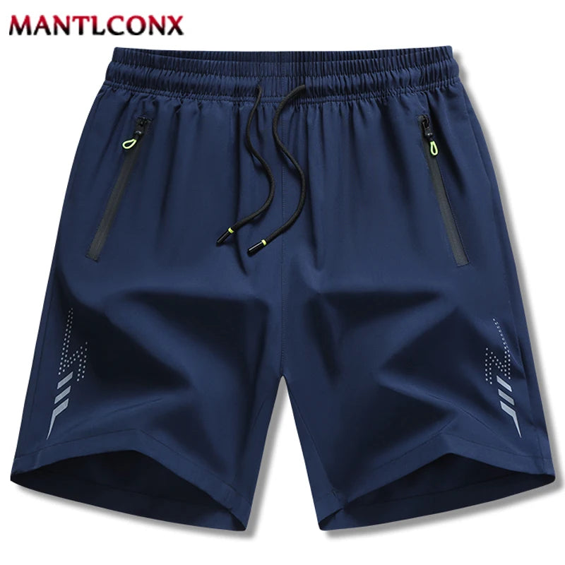 Men's Shorts Summer Football Soccer Sports Short Pants Breathable Drawstring Quick Dry Running Sports Shorts Men Jogging Bottom