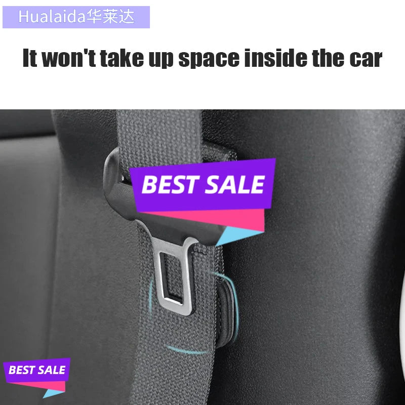 1/2pcs Suede Magnetic Suction Car Seat Belt Fixing Clips Auto Belt Holder Stabilizer Fastener Adjustable Clip Seatbelt Stopper
