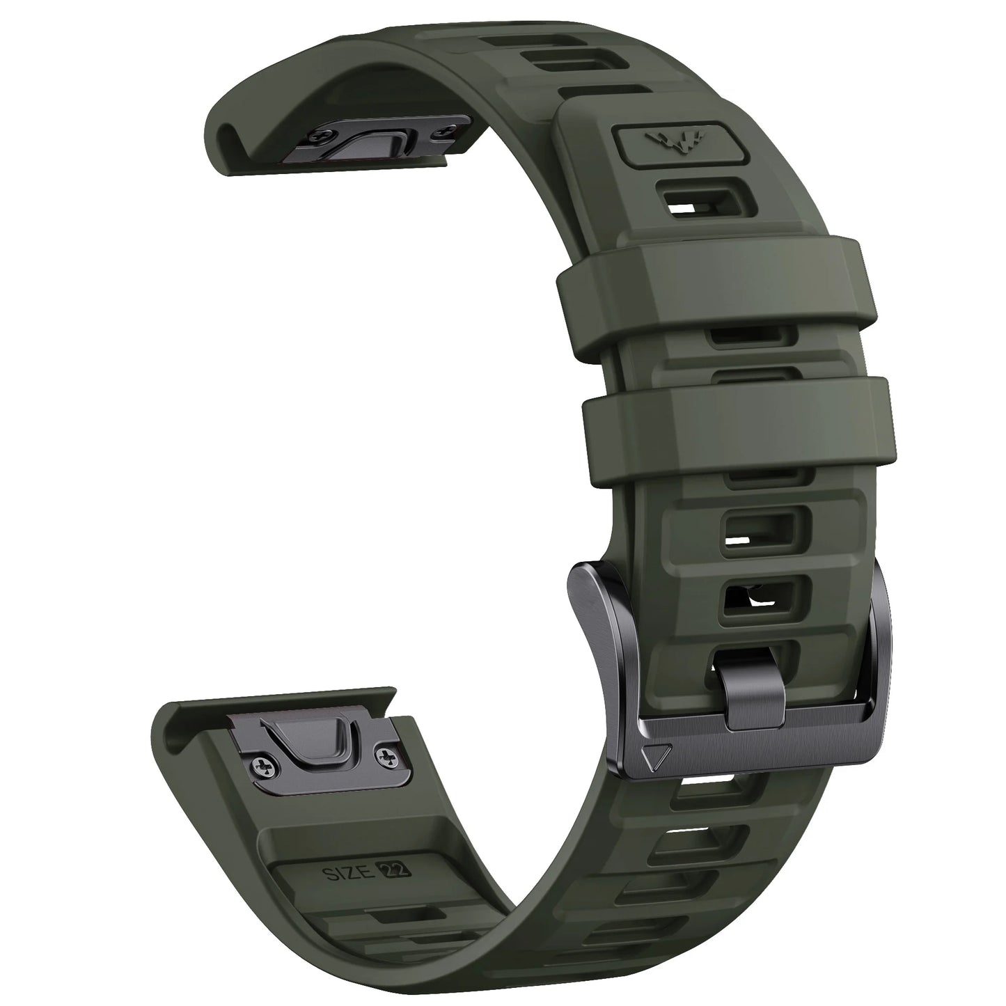1:1 Fenix8 Armband für Garmin Fenix 8 47mm 51mm E 7 7X 6 6X 5 5X/Epix Pro/Enduro 3 QuickFit 22mm 26mm Silikonarmband
