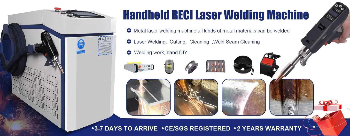 3000W 4 IN 1 Fiber Laser Welding Cutting Cleaning Soldering Machine 2000W 1500W Reci Handheld Fiber Laser Welder for All Metal