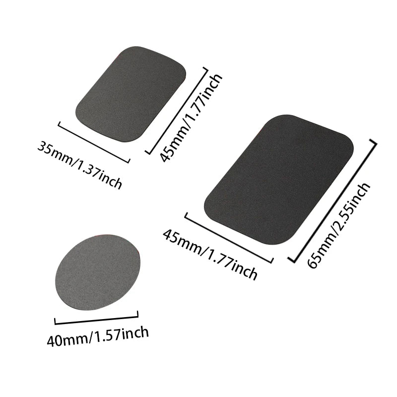 5/10pcs Phone Metal Plates for Magsafe Cellphone Holder Iron Sheet Universal Sticker Disk Mount for iPhone 17 16 15 Pro Samsung