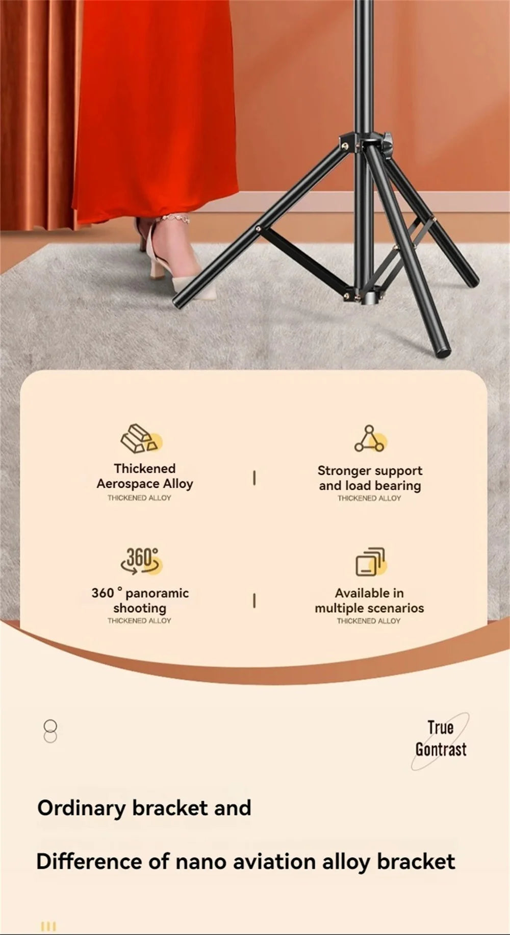 360°Adjustable Scalable Bluetooth Selfie Stick Multi-functional Phones Camera DV Holder Live Video Recording Wireless brackets - Shoppiline