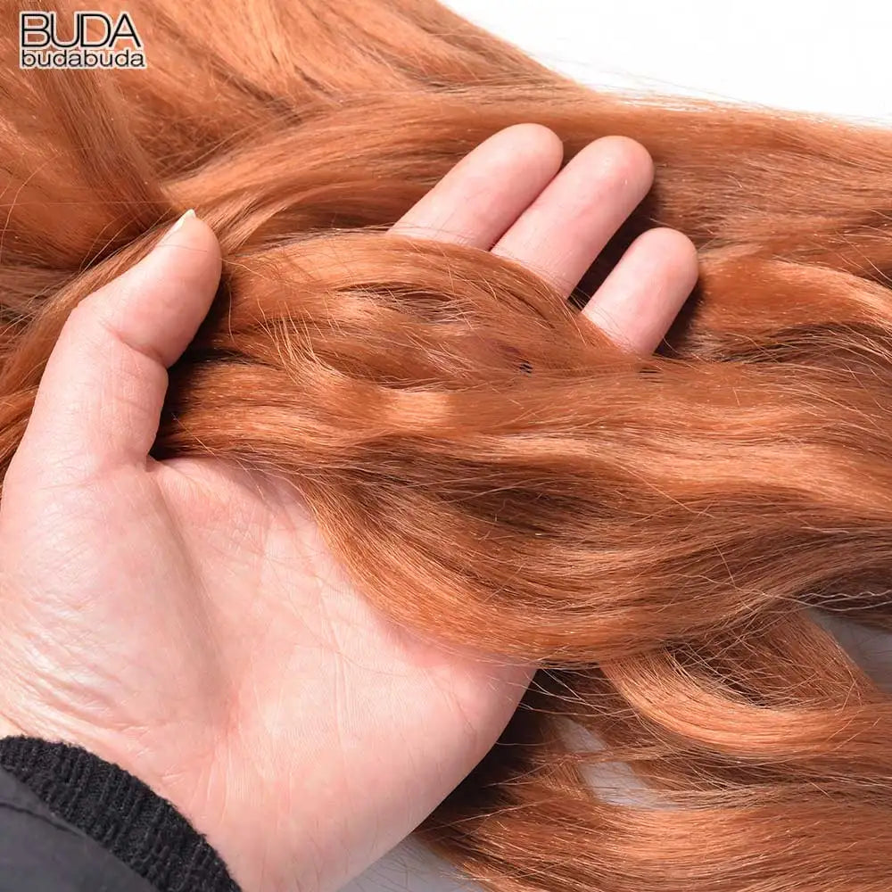 French Curls Braiding Hair Extensions Synthetic Hair Loose Wave Spiral Curl Braids High Temperature Ombre Pre Stretched Hair