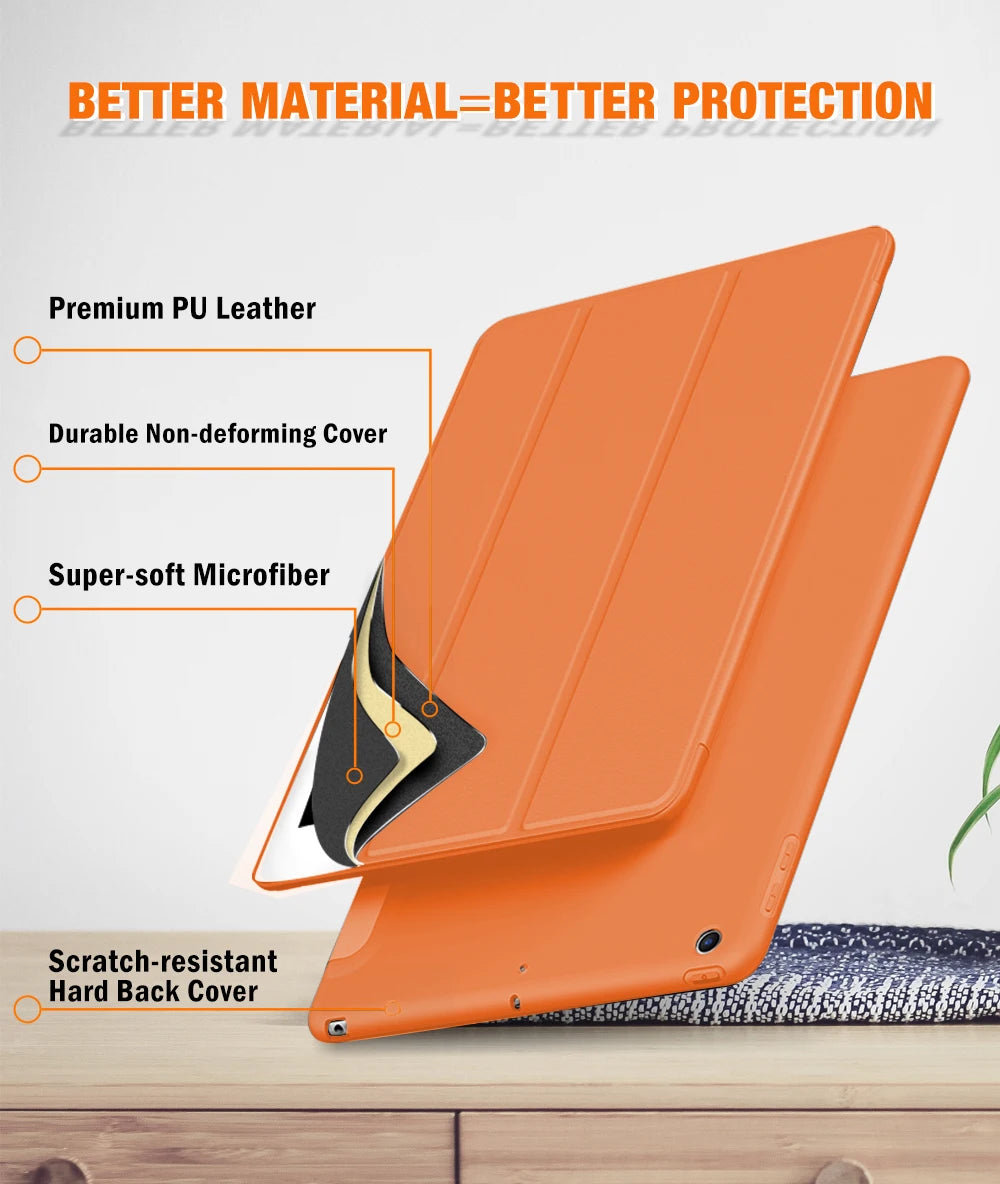 2026 For iPad Air 11 13 M4 M3 M2 A16 2025 Air 4/5/6th iPad Pro11 13 12.9 iPad 10th Gen 7/8/9th 10.9 10.5 10.2 9.7 Magnetic Case