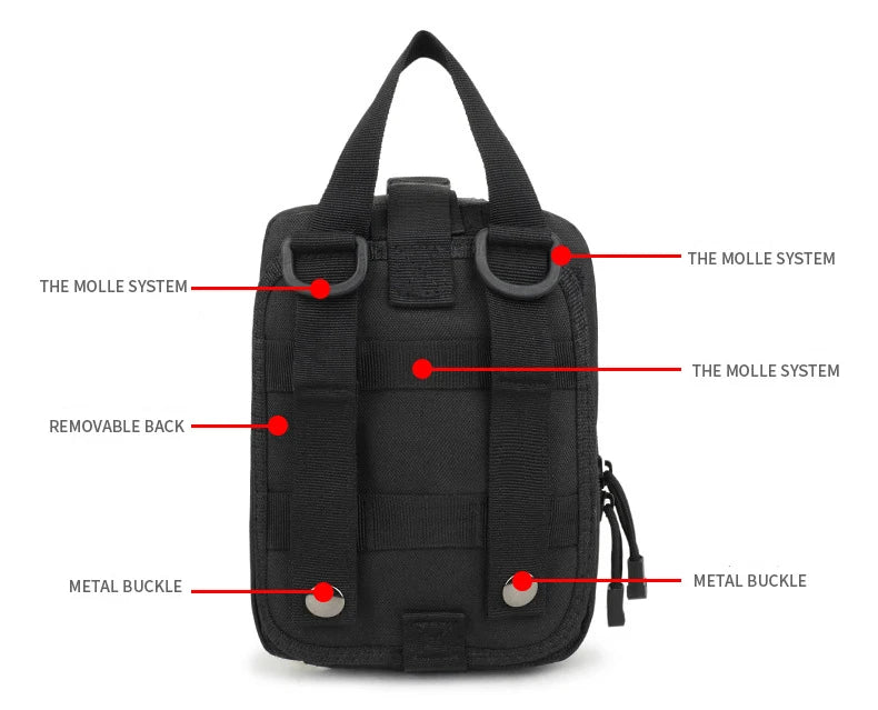 Outdoor First aid kit EDC Molle Medical Kit IFAK Survival Emergency Pack EDC Travel Fishing Camping Hiking Hunting Accessories