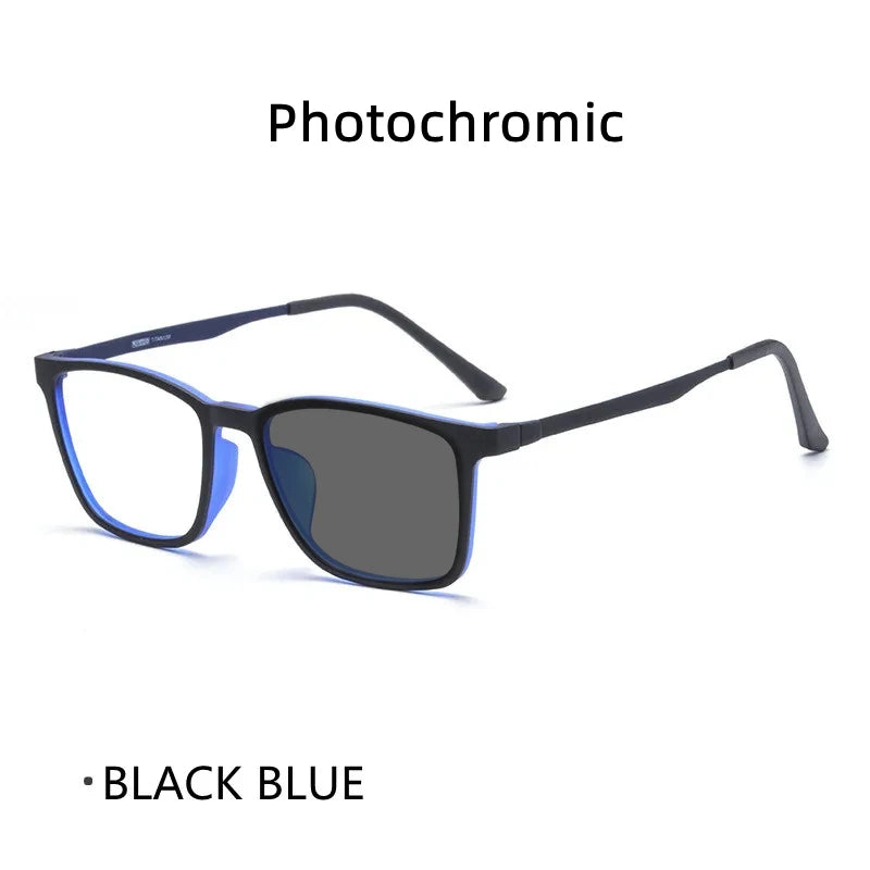 High Quality Pure Titanium Men Anti Blue Light Presbyopia Eyewear Reading Glasses with Diopter+1.0 +1.5 +2.0 +2.5 +3.0 +3.5+4.0