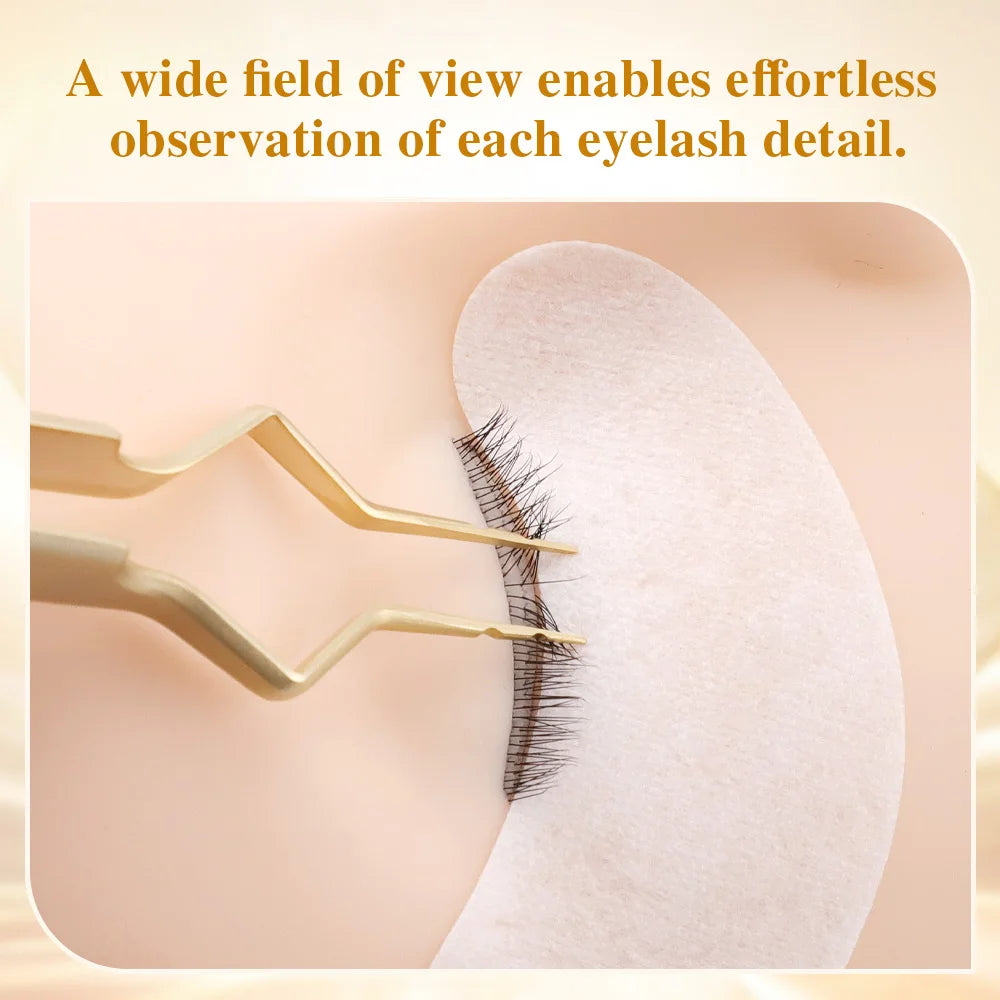 NAGARAKU Eyelash Extension Tweezers Makeup Stainless Steel Eyelash 3D accurate Clip
