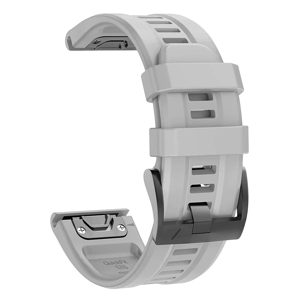 Bracelet QuickFit 22mm 26mm pour Garmin Epix Gen 2, en silicone pour Garmin Fenix 7 7X 5Plus 6XPro Enduro 2