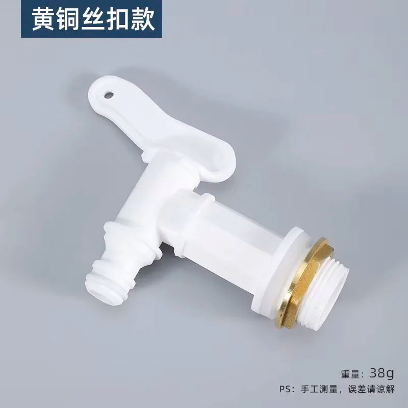 S60x6 Coarse Thread IBC Tank Tap Connecter x 1/2'' 3/4'' Water Coupling Adapter 1000L Garden Home Replacement Valve Fitting