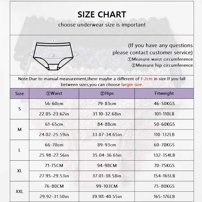 3PCS/Set Luxury Floral Embroidery Lace Panties Women Briefs Sexy Hollow Lingerie Female Underwear Ladies Breathable Underpants