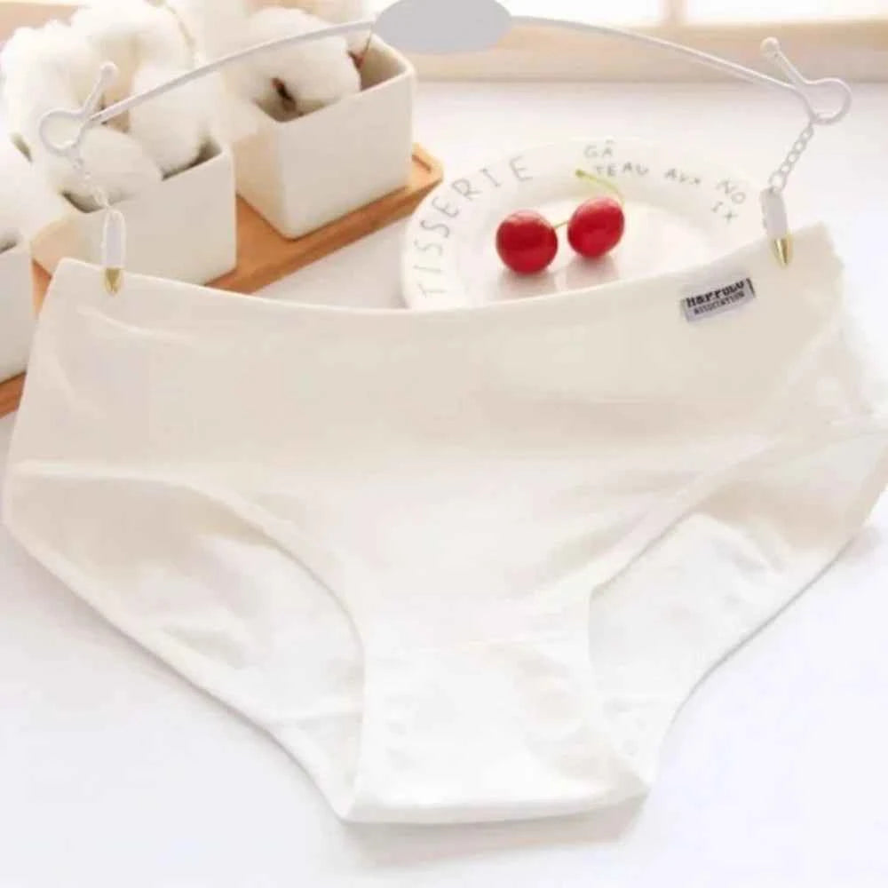 Women's 7 Pack Triangle Briefs - Soft Breathable Comfort Fit Solid Color Underwear, Daily Wear Underpants