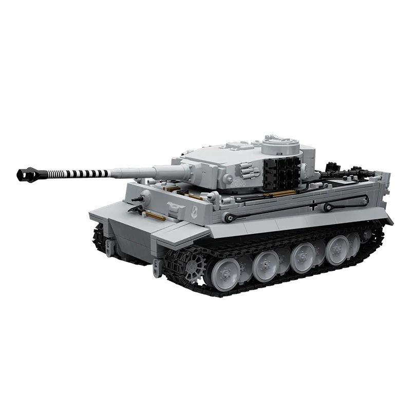1544 Teile WWII Deutsche Armee PANZER VI TIGER SO4 Panzer Zweiter Weltkrieg Bausteine Steine Sammlermodell Lernspielzeug Geschenke