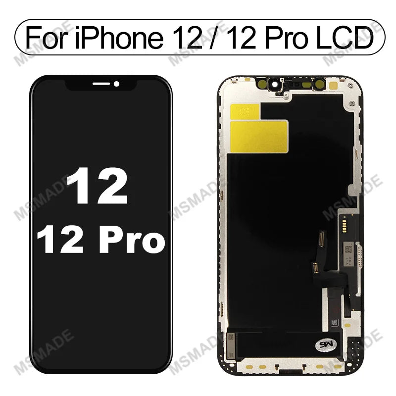 OLED X LCD For iPhone XR XS MAX 11 Display 3D Touch Screen Replace For 12 14 Plus 11 Pro screen incell 12 Pro Max display 13 Min - Shoppiline