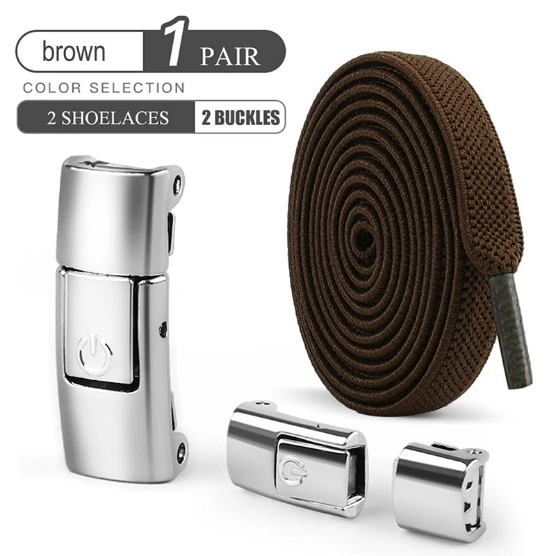 8mm Schnürsenkel ohne Binden, Pressverschluss Schnürsenkel, Elastische Schnürsenkel, Sneaker Kinder Erwachsene, Verbreiterte flache Schnürsenkel für Schuhe