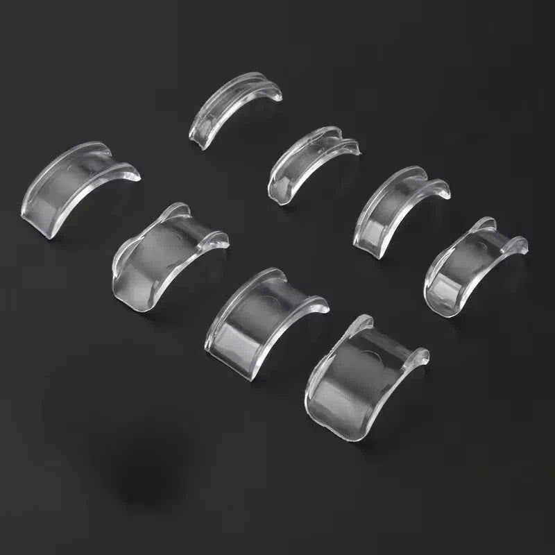 4pcs/lot Transparent Spiral Based Ring Tools Spring Coil Ring Size Adjuster Guard Tightener Reducer Resizing Tool For Jewelry