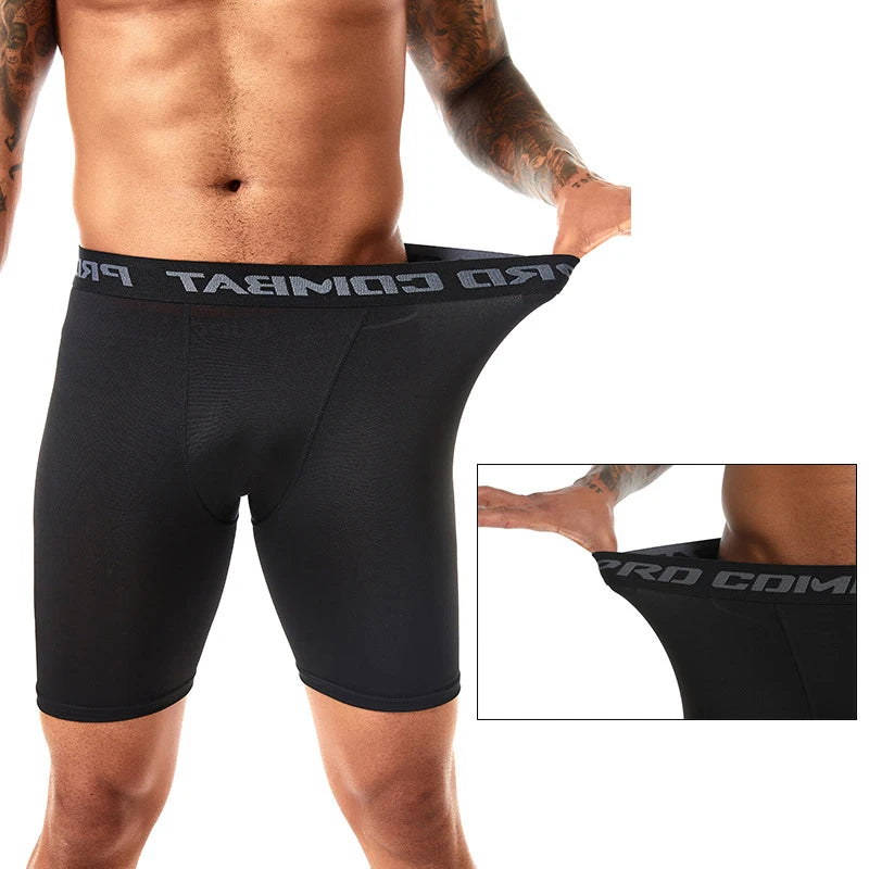 Legging Sport Homme, Short de base, Séchage Rapide, Fitness, Course à Pied, Athlétisme, Entraînement de Basketball, Compression