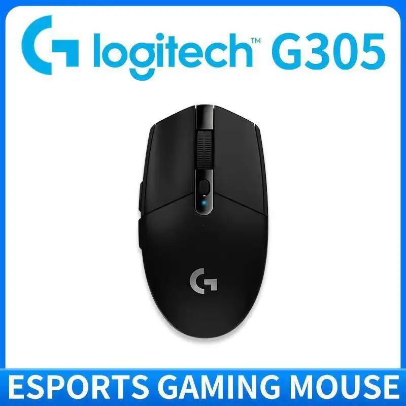 Logitech G304 LIGHTSPEED Wireless Mouse 12000 DPI HERO Sensor 1ms Latency 250hr Battery Lightweight Comfort Grip Users