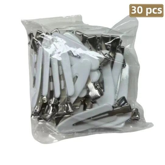 30/120Pcs Women's Model, Solid Color Fashionable and Simple, Cute and Sweet Hair Clip, Suitable for Use with Bangs and Side