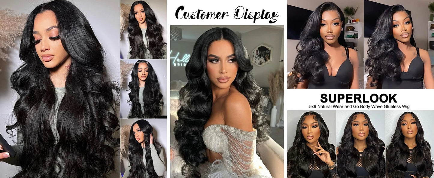 Wet And Wavy Lace Frontal Perücke Echthaar 13x6 Roh HD Transparent Body Wave Echthaarperücken 40 Zoll 13x5 Lace Front Perücke für Frauen