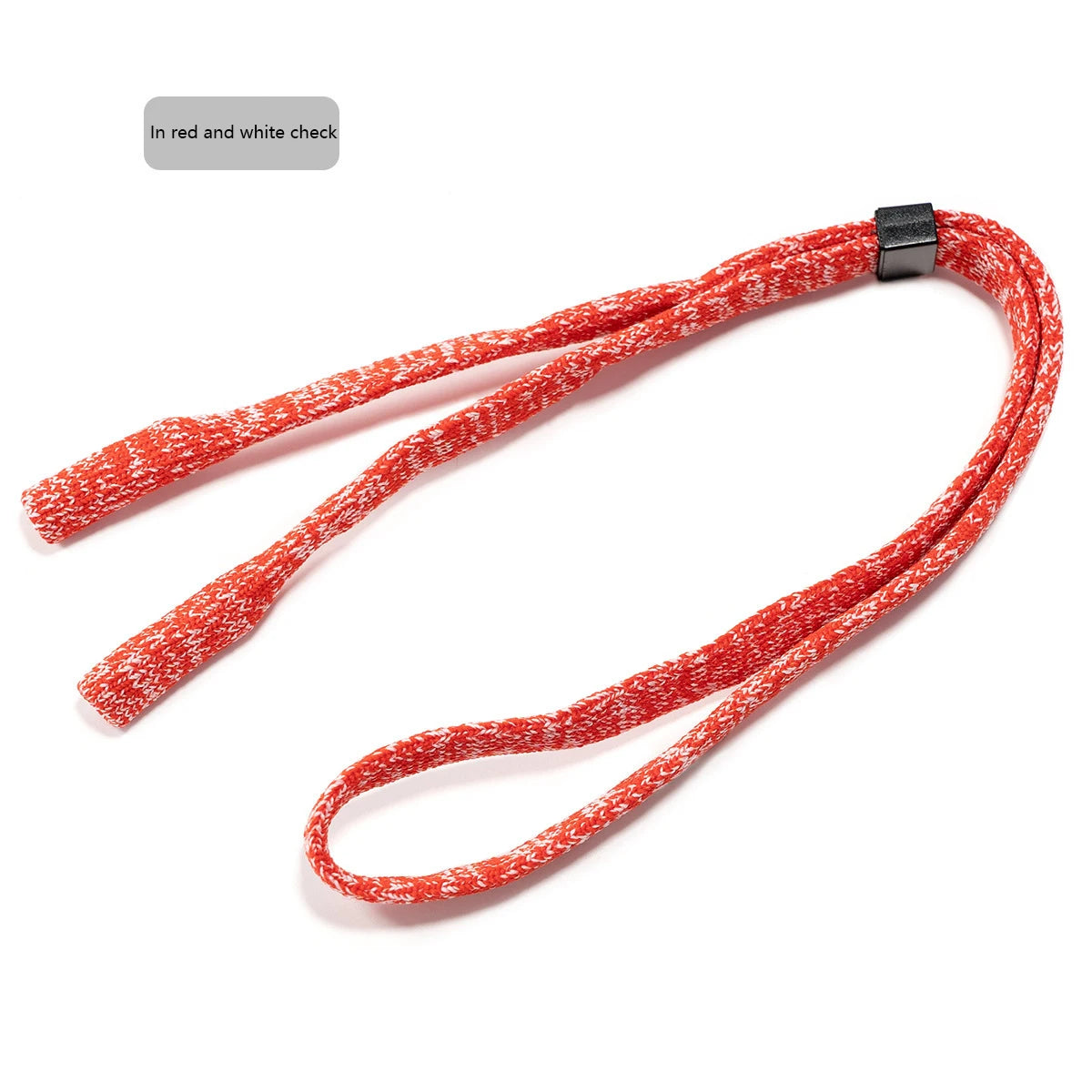 Soft Knit Adjustable Eyeglass Strap Anti Slip Sunglasses Neck Lanyard Retainer Cord For Sports Outdoor Reading Glasses Men Women