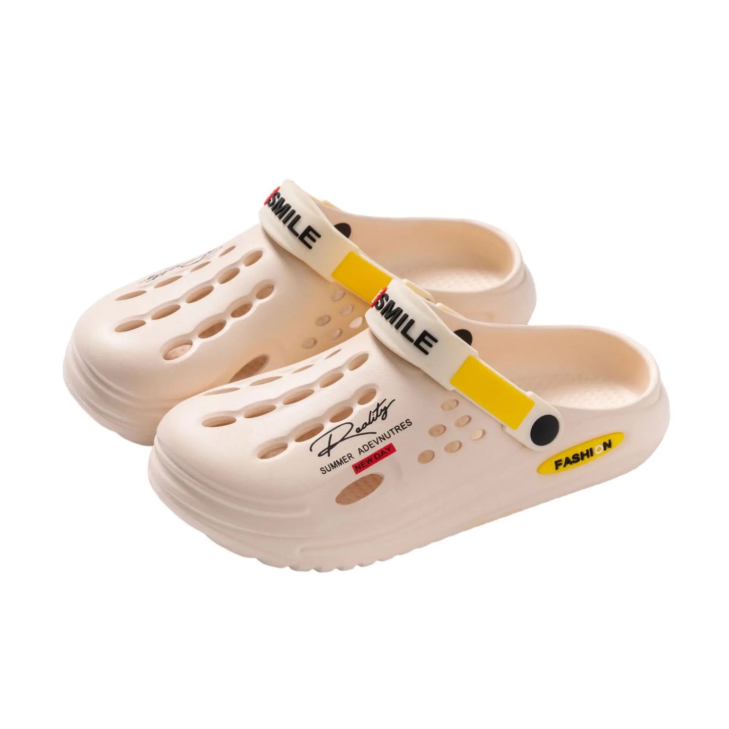 Summer Clogs Sandals Men Clogs EVA Slippers Soft Sole Breathable Beach Slippers Men Home Slippers Outdoor Antiskid Slippers