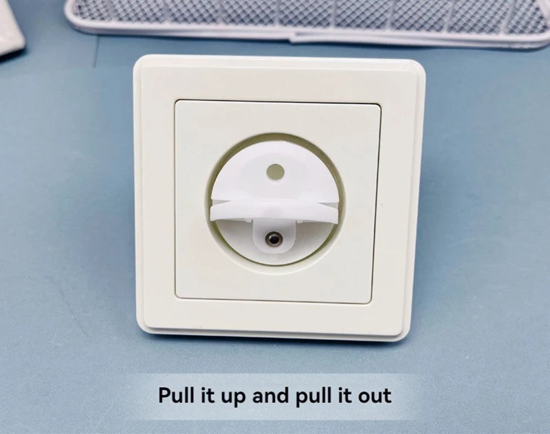 Baby Anti Electric Shock Safety Power Supply Protection Cover Child Power Supply Safety Cover French Socket Protection Cover