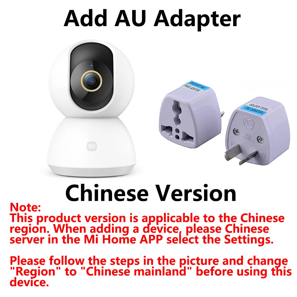 Original Xiaomi Smart Camera 2K 1296P HD 360° Angle Indoor Baby Security Monitor WIFI Night Webcam Video IP Camera Mi Smart Home - Shoppiline