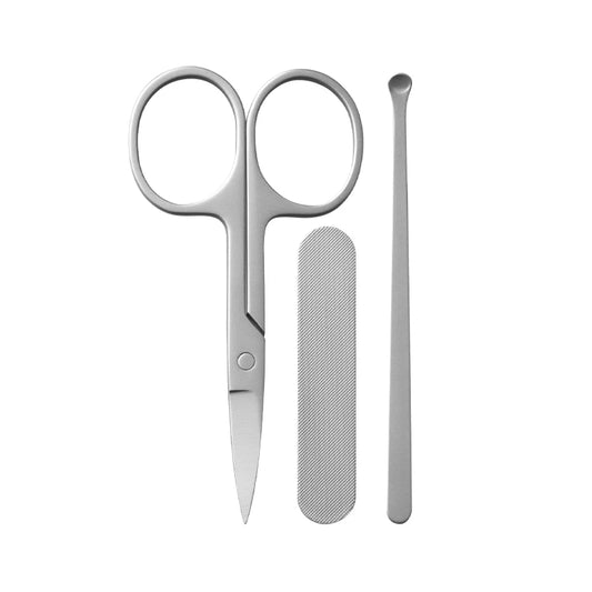 Mijia Nail Clipper Five-Piece Set White High-Quality Stainless Steel Magnetic Absorption Simple Five-Piece Set Portable