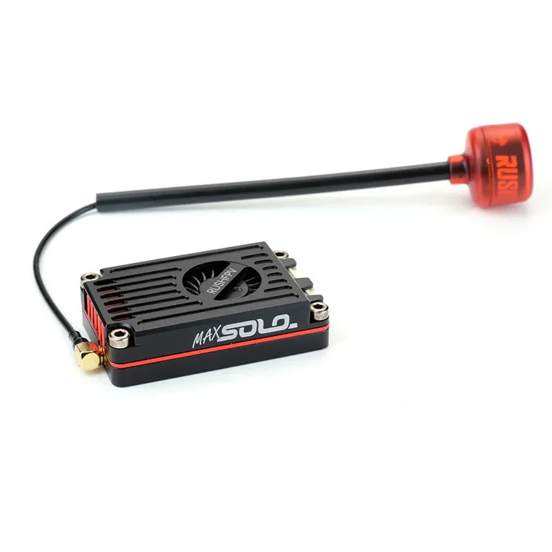 RUSH TANK MAX SOLO 2.5W VTX Video Transmitter High Power 48CH VTX with CNC shell for RC FPV Long Range Fixed-wing Drones - Shoppiline