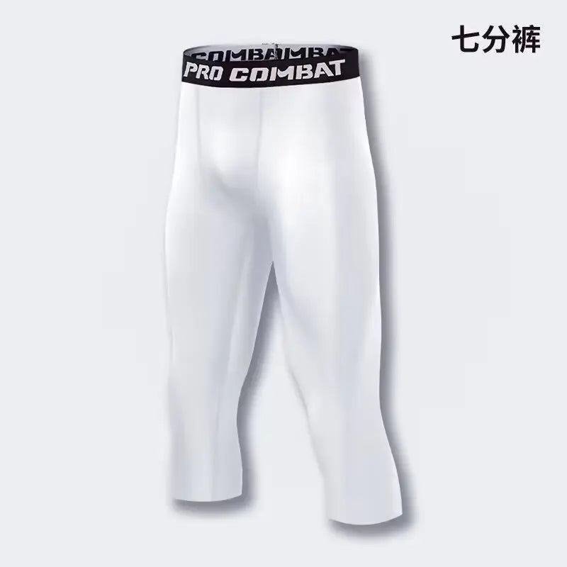 High-Performance Compression Leggings for Men Fitness Workouts Tights for Enhanced Fitness Performance and Running Comfort