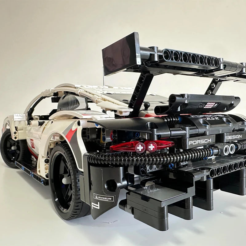 1580Pcs Technic 1:10 Scale  Classic Super Racing Car Building Blocks Assembly for Boys Home Decoration Birthday Gifts - Shoppiline